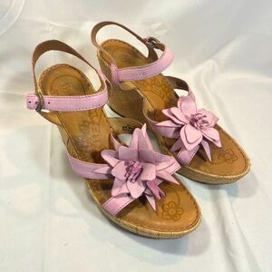 BORN Wedge Platform Sandals